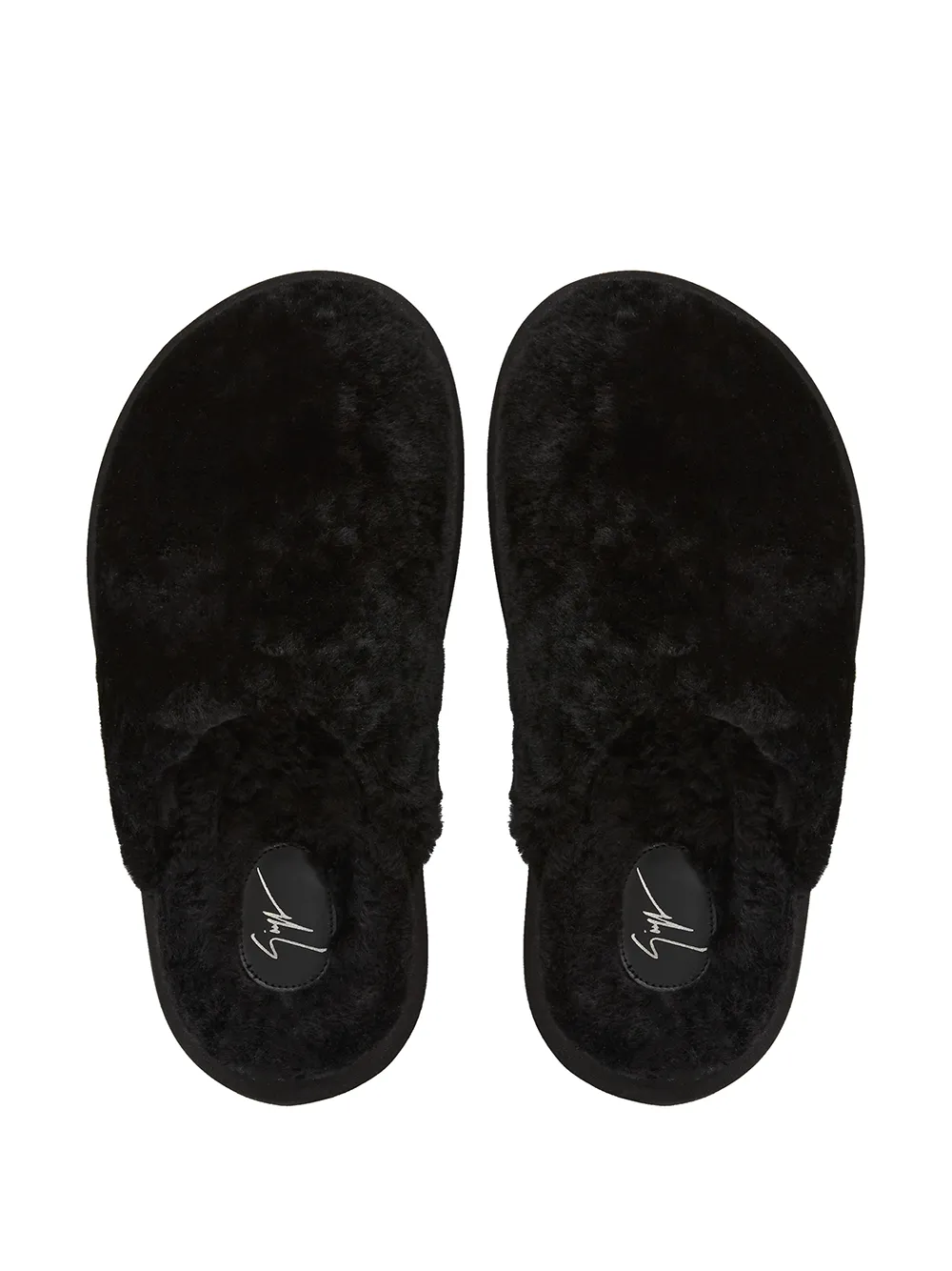 Мюли Swanilda с закругленным носком Giuseppe Zanotti, черный — фото 4