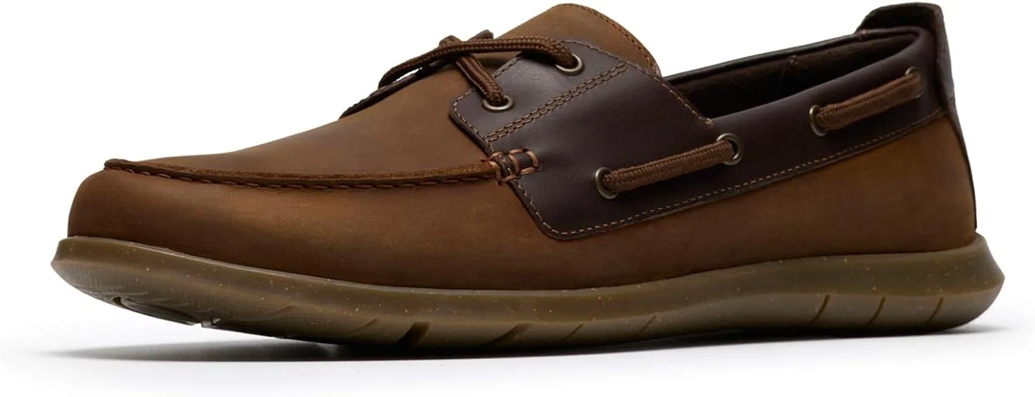 Туфли Clarks Flexway 2 Eye for Men, Brown Nubuck