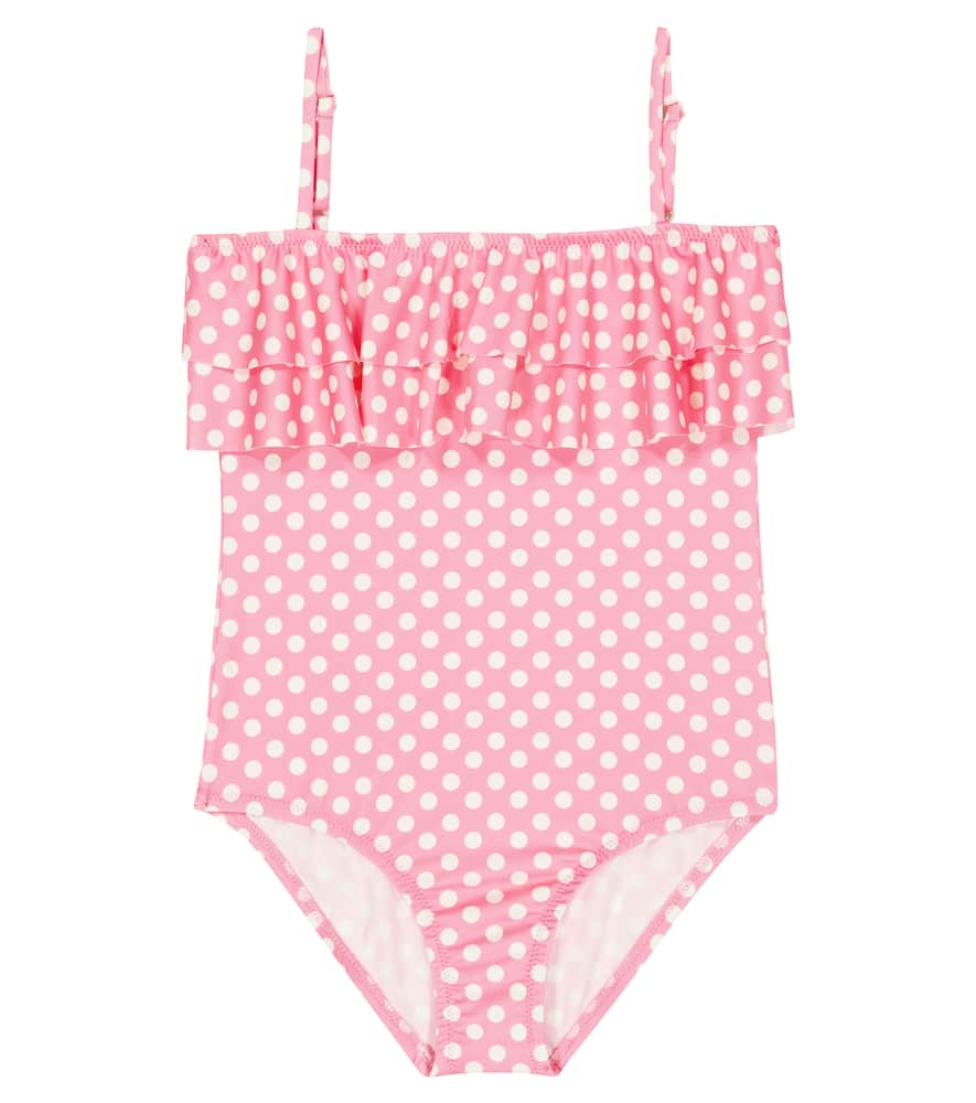 

Купальник Baby Ivy в горошек Melissa Odabash Kids, Pink Dots