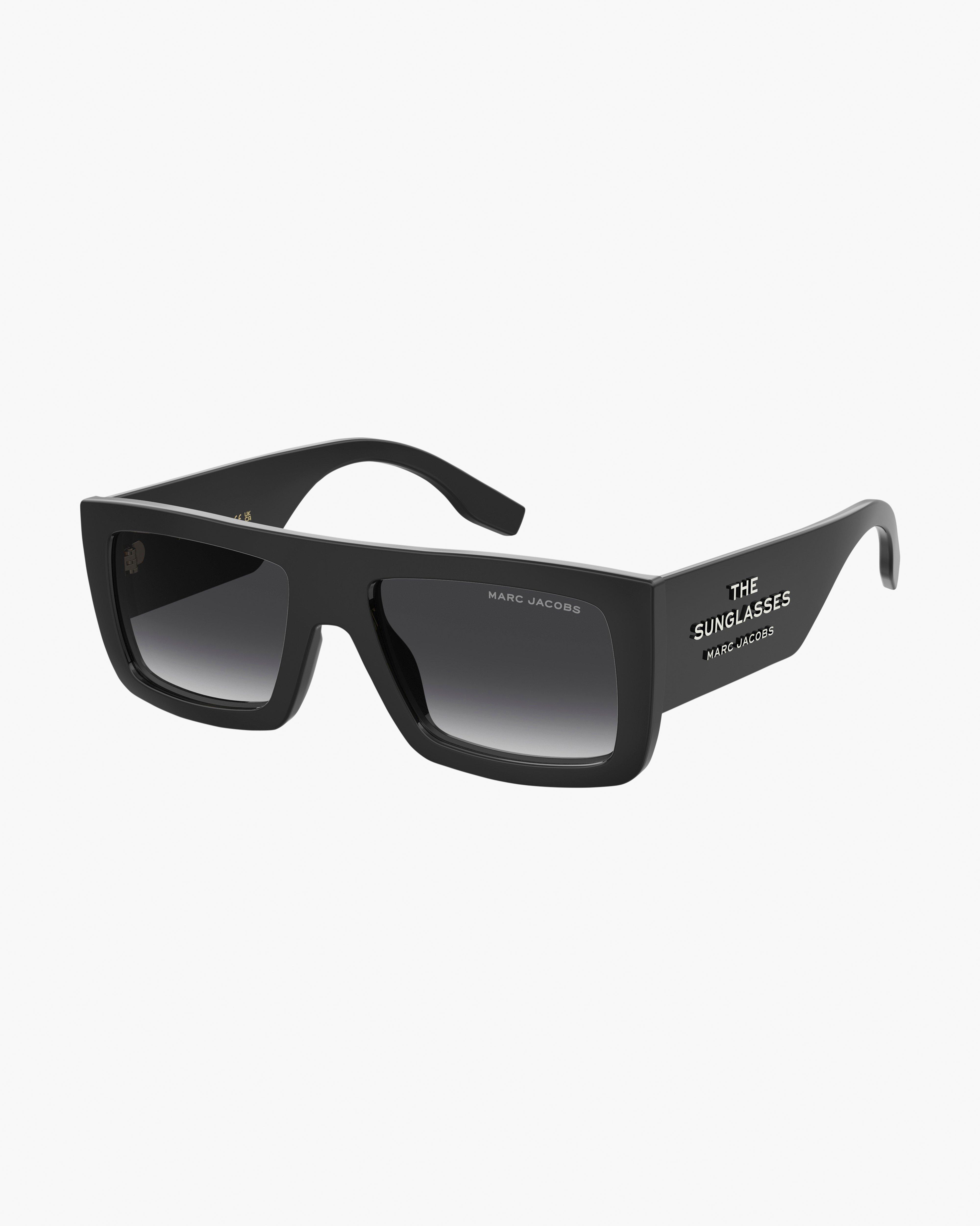 

Квадратные солнцезащитные очки Marc Jacobs, черный