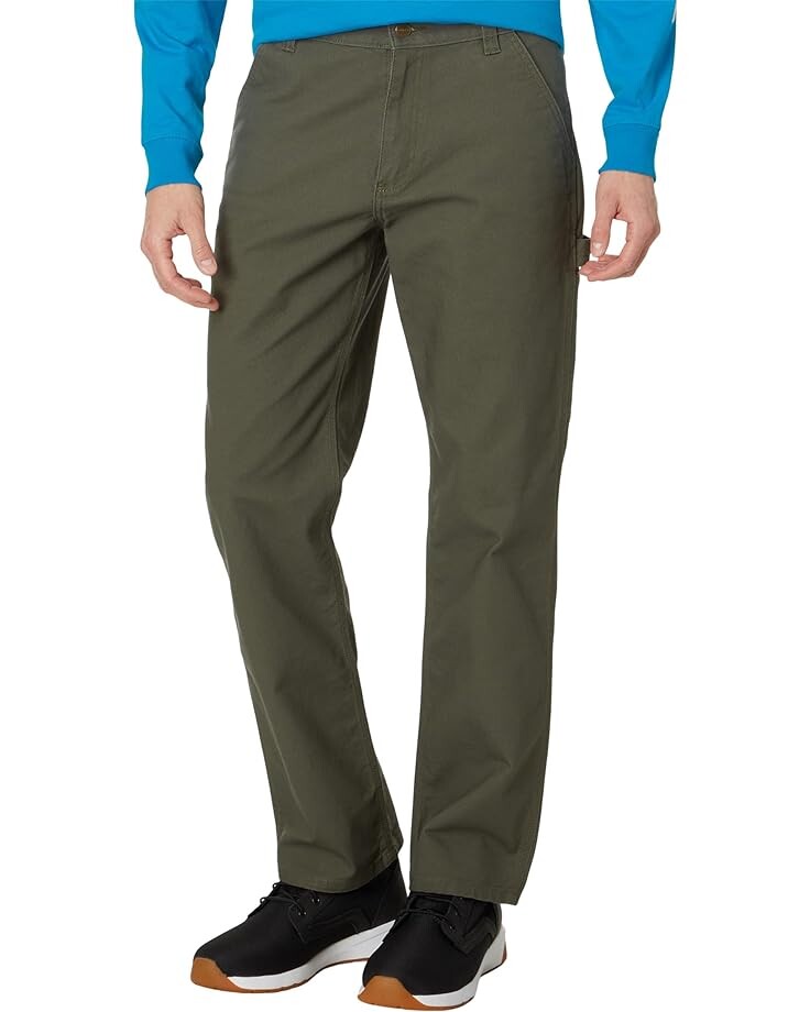 

Брюки Carhartt Rugged Flex Relaxed Fit Duck Utility Work, цвет Moss