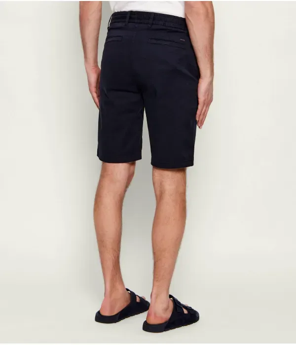 Шорты DS-1-S tapered fit Boss Orange, темно-синий — фото 4