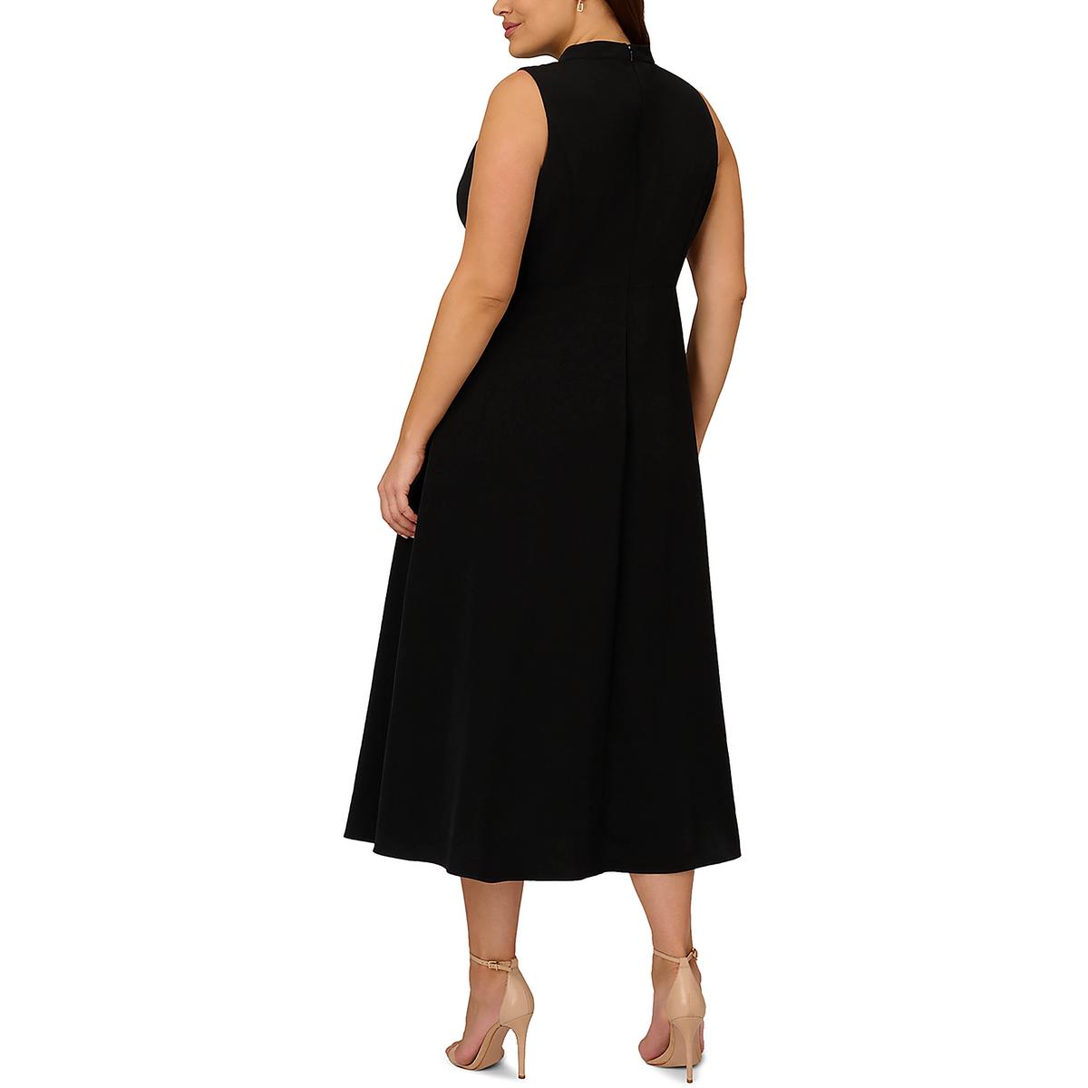 

Женский укороченный комбинезон в стиле колор-блок Adrianna Papell, черный/слоновая кость