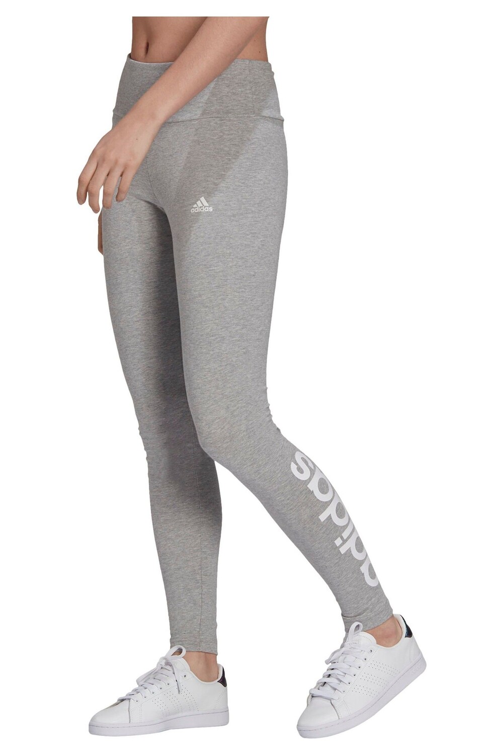 

Леггинсы с логотипом Sportswear Essentials и высокой талией adidas, серый