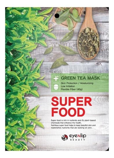 

Укрепляющая тканевая маска Зеленый чай 23г Eyenlip Super Food