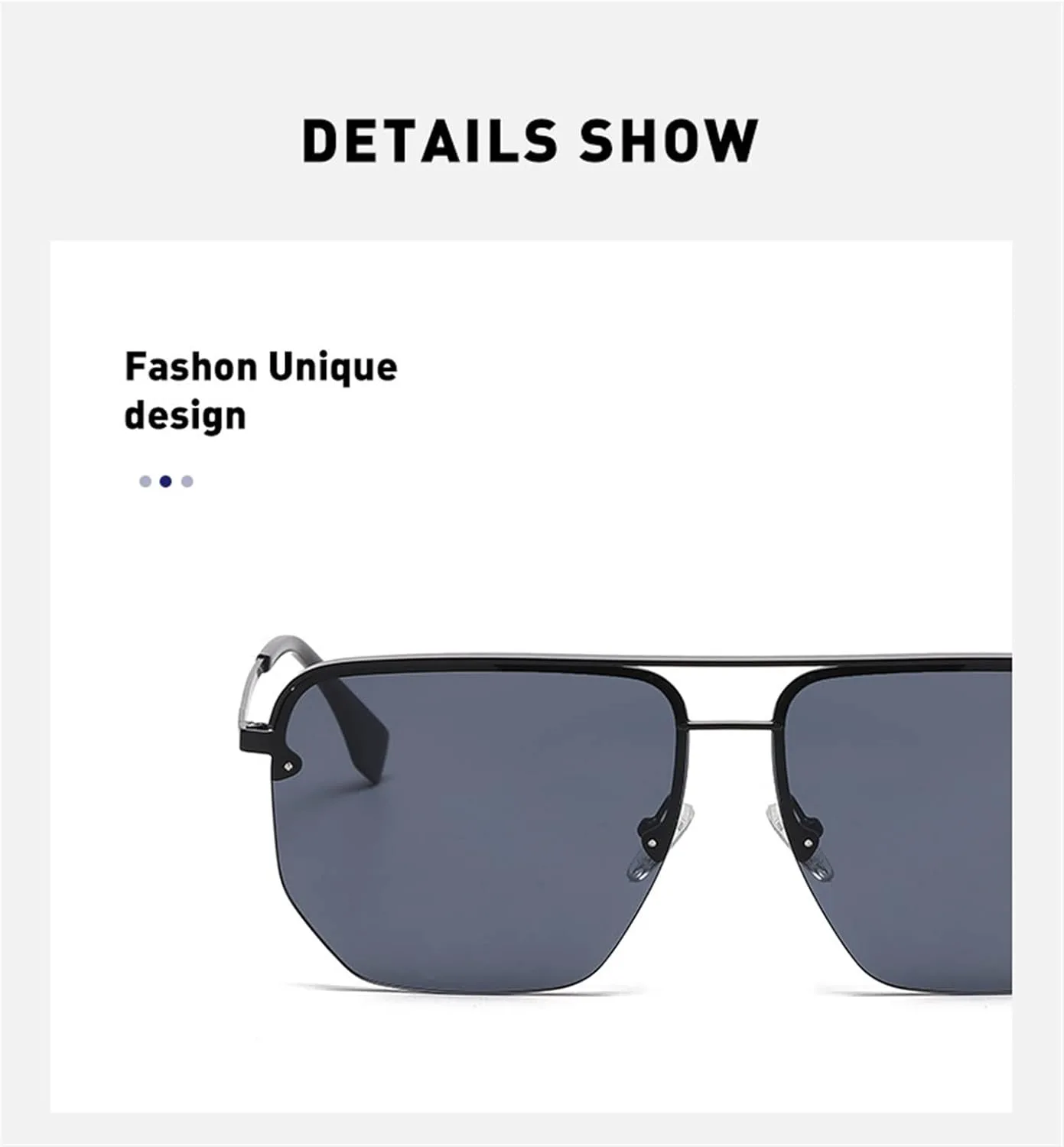 

Модные солнцезащитные очки для мужчин и женщин, для активного отдыха, уличной фотосъемки, декоративные солнцезащитные очки (Цвет: D, Размер: 1) MTZJH, One Color