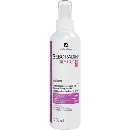 

Seboradin Oily Hair Антибактериальный лосьон для волос от выпадения и истончения жирных волос 200мл