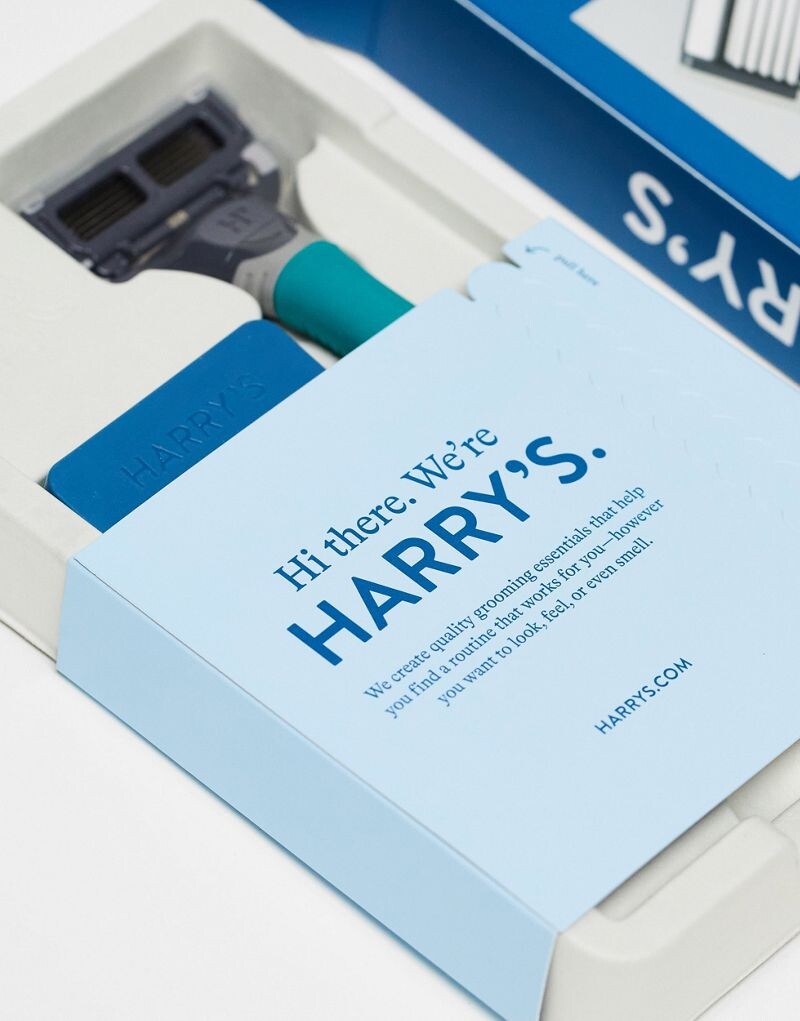 Бритва Трумэна Гарри + лезвие в тропическом зеленом цвете HARRY'S, Tropical green — фото 4
