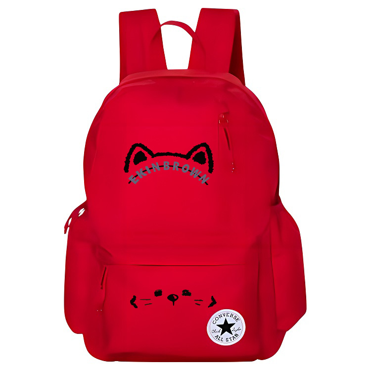 

Converse Полиэстеровый баскетбольный рюкзак среднего размера унисекс красный, Yarn Kitten