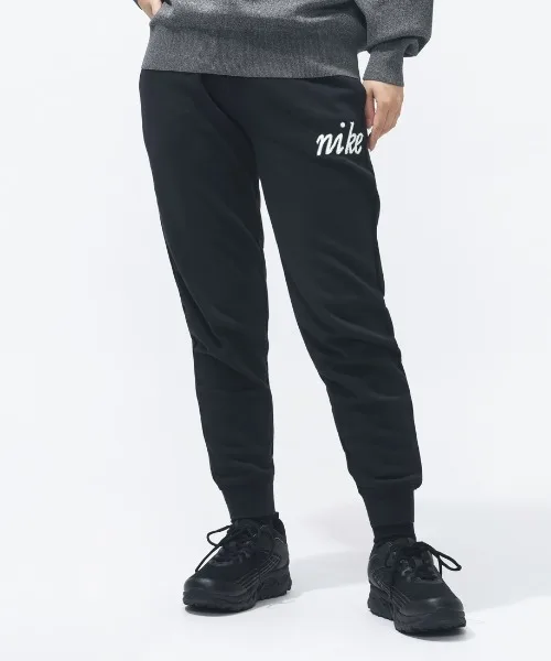 Женские брюки из флиса NIKE NSW Club Fleece MR Pant STD черные