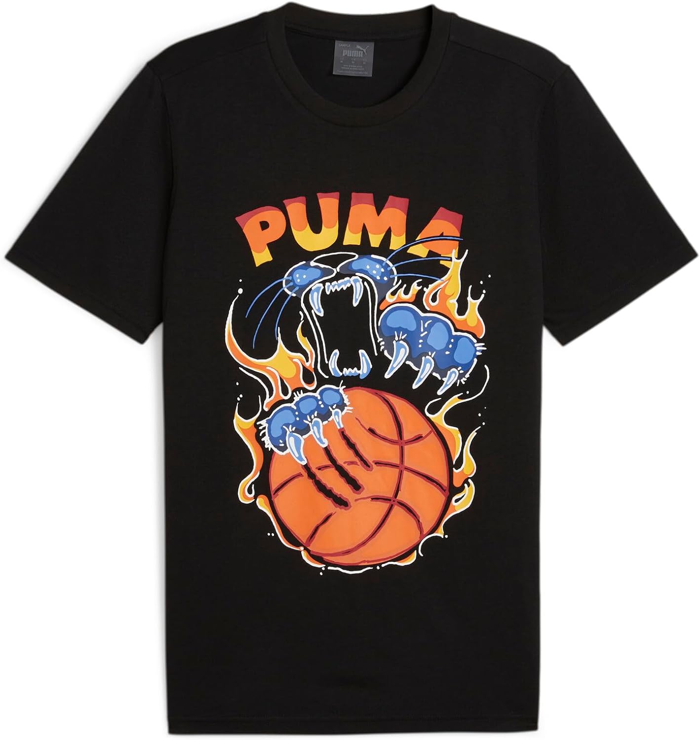 

Мужская баскетбольная футболка PUMA TSA, размер 6 (624825), черный