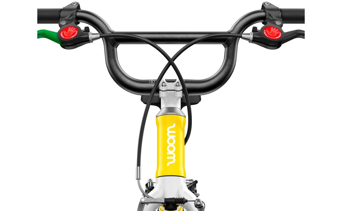 Детский велосипед WOOM GO 1+ - 14 дюймов - 2025, цвет Gelb|vibrant yellow — фото 2