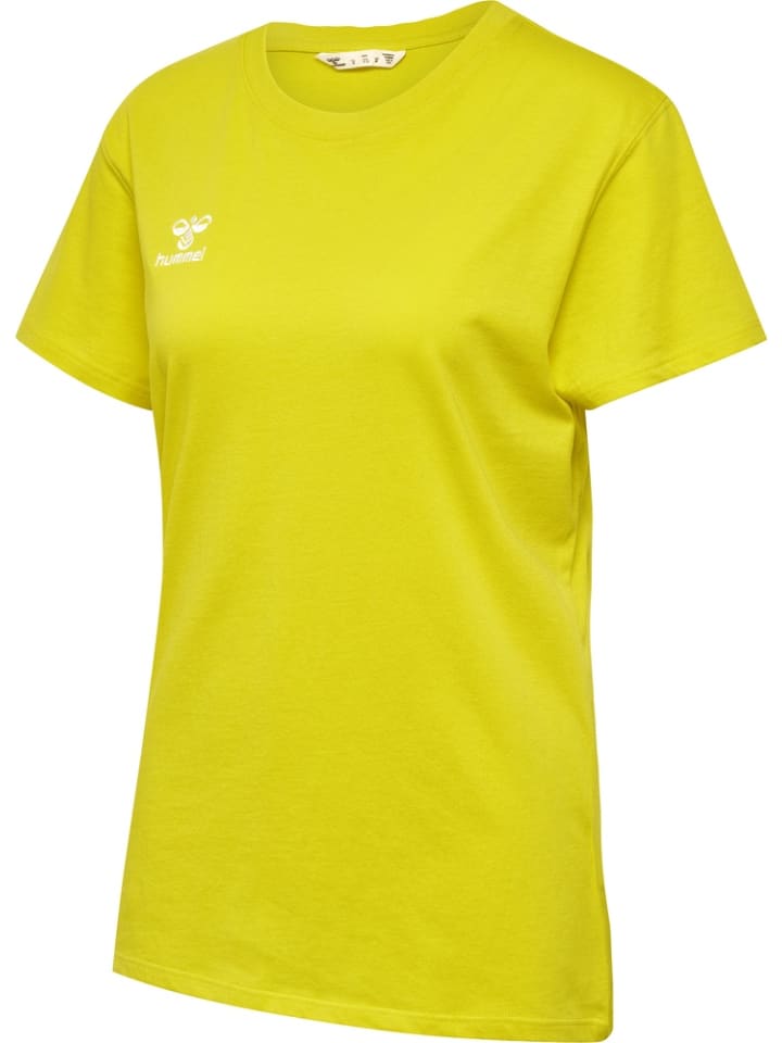 

Футболка Hmlgo 2.0 T-Shirt S/S Woman желтого цвета Hummel