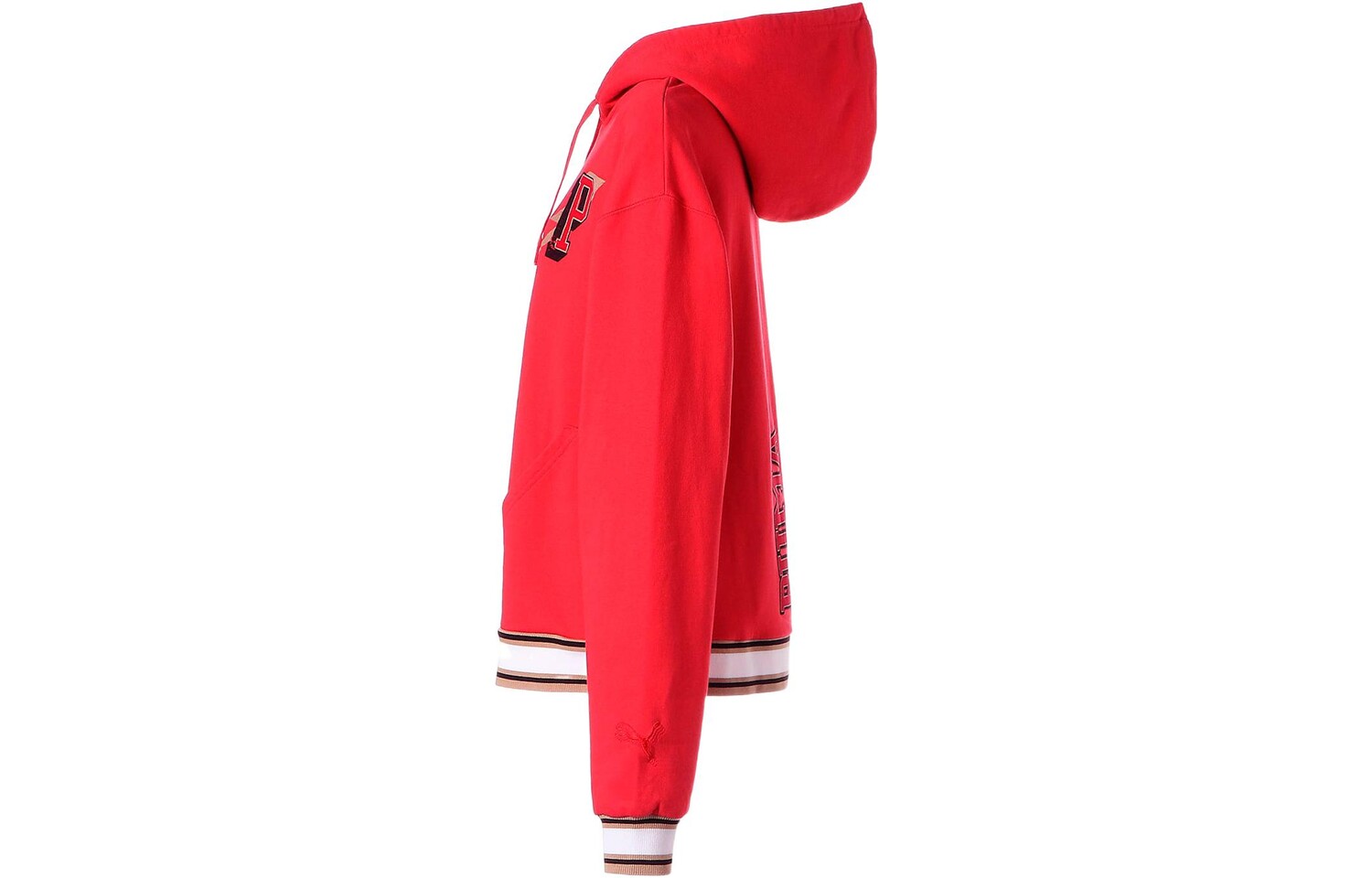 Женская толстовка Puma, цвет Chinese Red — фото 3