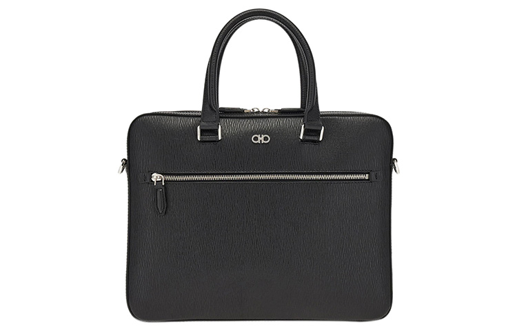 

Сумка через плечо FERRAGAMO из коровьей кожи, обычная мужская, черная