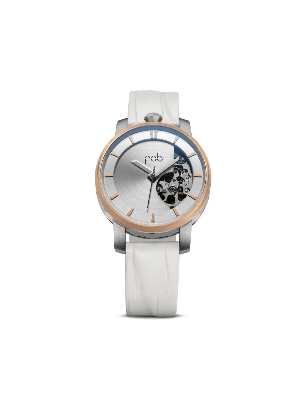 

Наручные часы R360 Aura Triple Croco 36 мм Fob Paris, серебяный
