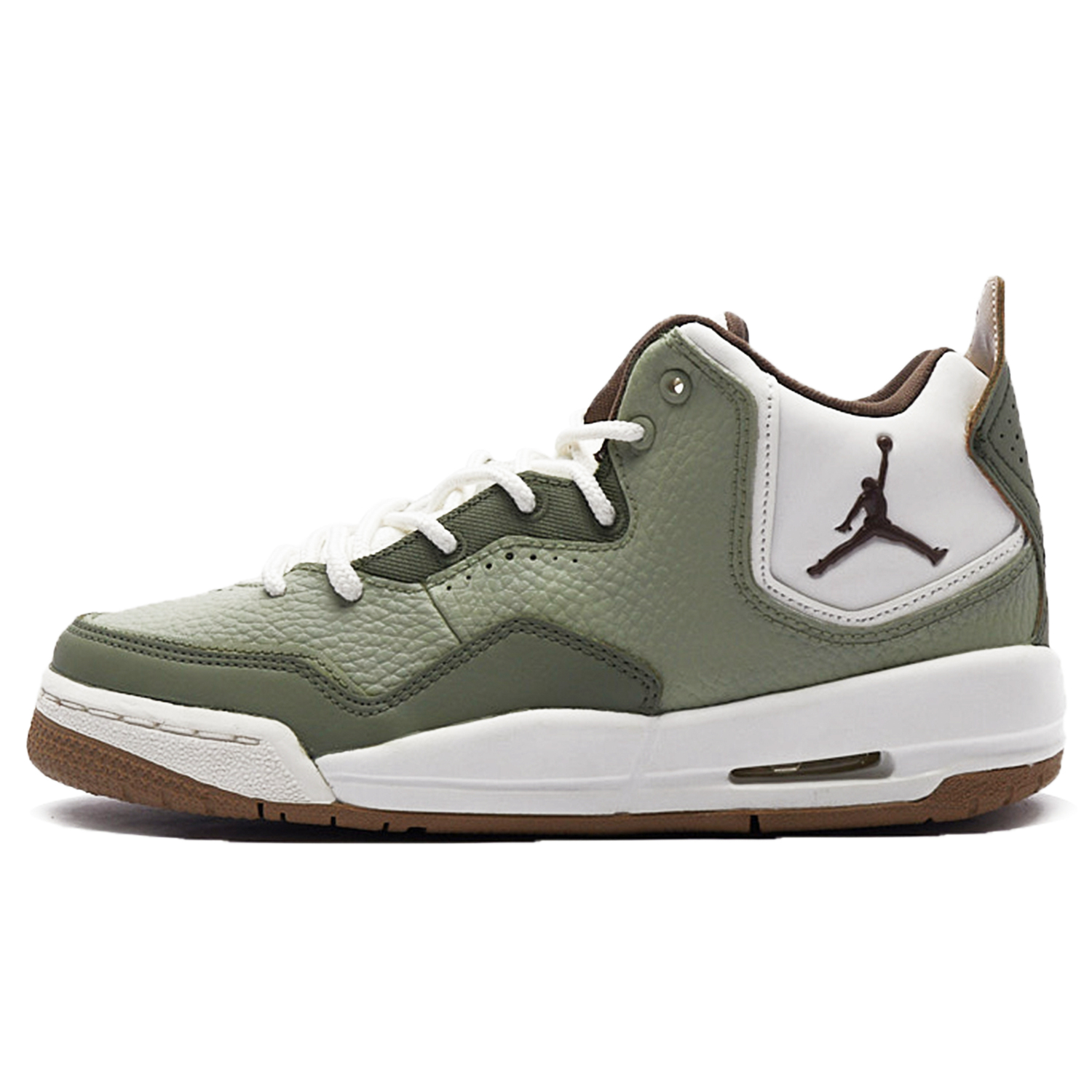 

Jordan Courtside 23 Mid-Top детские баскетбольные кроссовки White Green для подростков