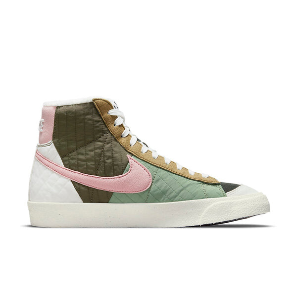Кроссовки blazer mid '77 lx next nature 'toasty - oil green' Nike, зеленый — фото 2