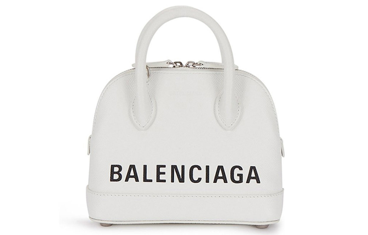

Balenciaga Сумка dome из телячьей кожи, женская сумка через плечо, белая