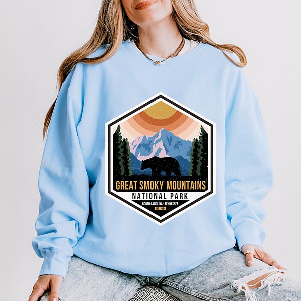 

Легкий свитшот Great Smoky Mountains National Park с эффектом garment dyed Simply Sage Market, Hydrangea, Зеленый, Легкий свитшот Great Smoky Mountains National Park с эффектом garment dyed Simply Sage Market, Hydrangea