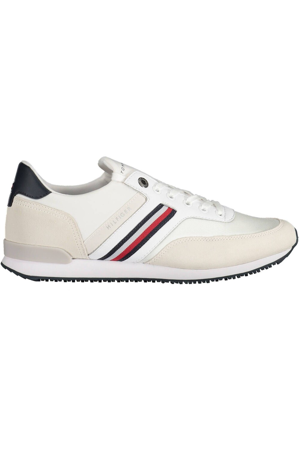 

Белые полиэстеровые мужские кроссовки Tommy Hilfiger