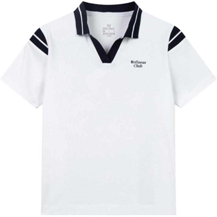 

361° Футболка поло Sports Life Collection для женщин Raw White