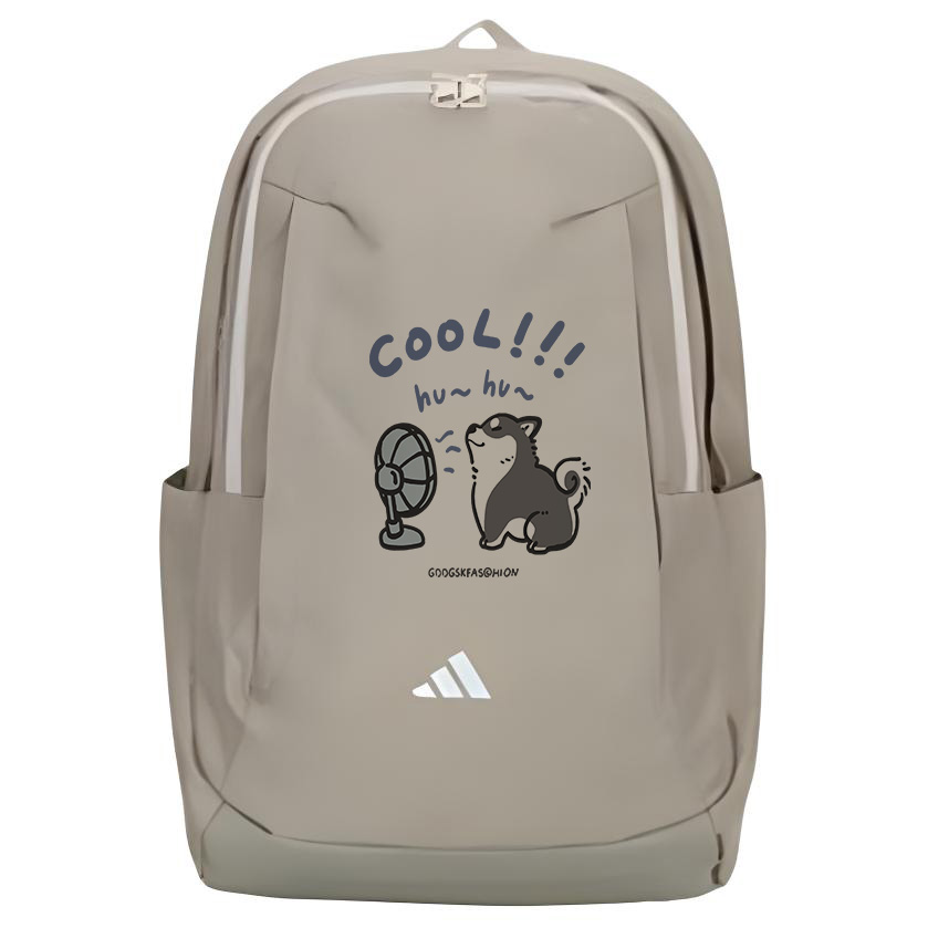 

Adidas Средний унисекс серый рюкзак из ткани, Fan