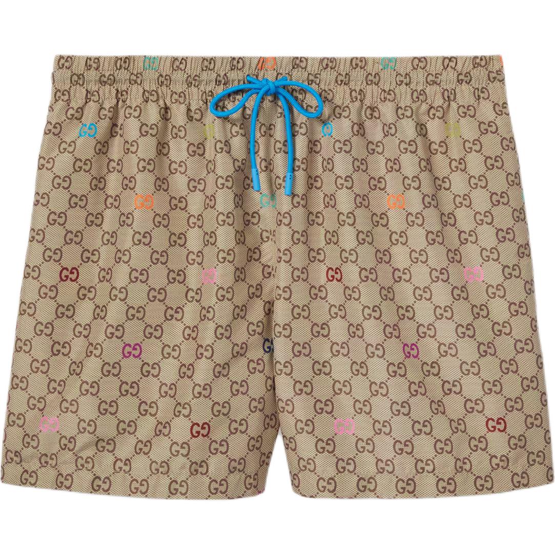 Плавки GUCCI, темно-коричневый — фото 3