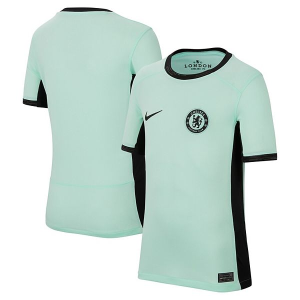

Футболка chelsea 2023/24 third stadium replica youth mint Nike