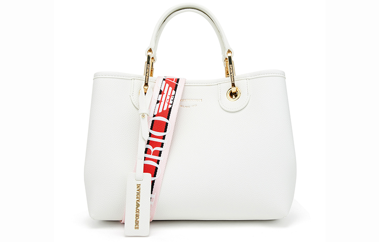 

Сумка PU через плечо женская белая EMPORIO ARMANI