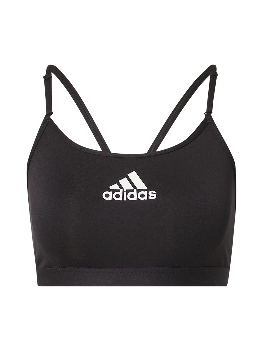

Спортивный бюстгальтер с низкой поддержкой ADIDAS SPORTSWEAR Aeroreact Light-Support, черный