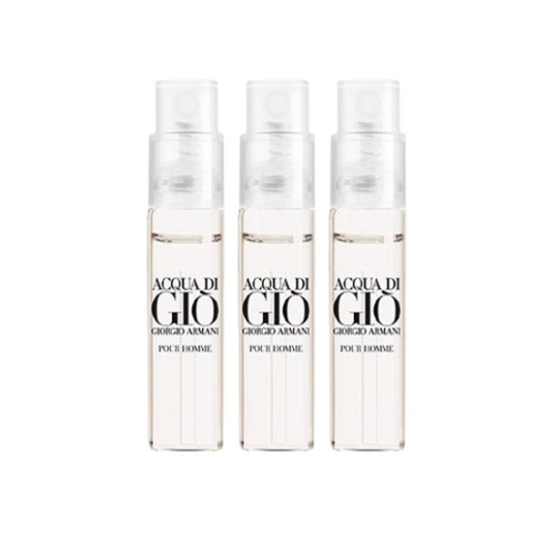 

AMANI Envy мужской пробный набор, туалетная вода с водным ароматом жасмина и кедра 1,2 мл GIORGIO ARMANI