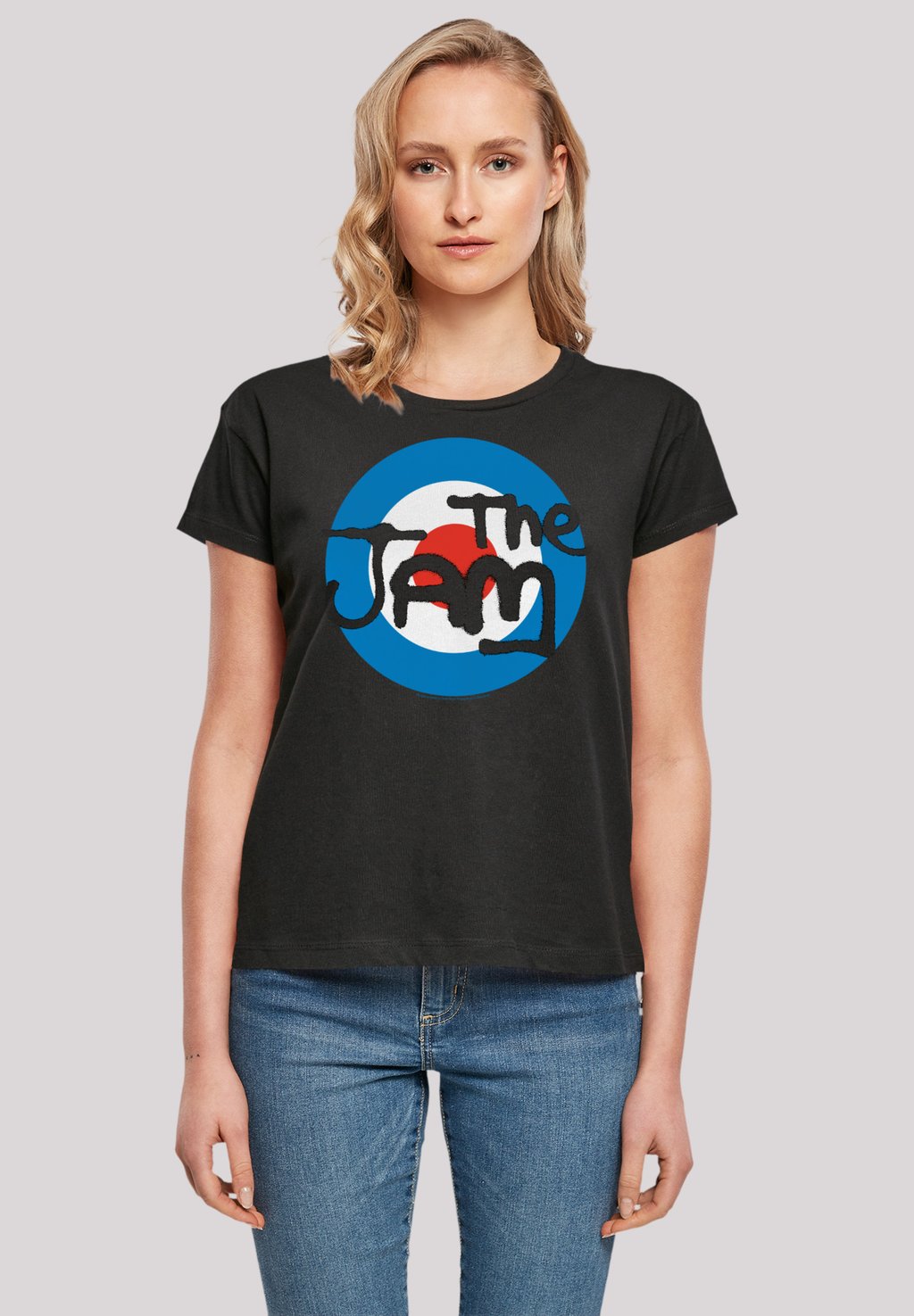 

Футболка с принтом THE JAM BAND CLASSIC LOGO F4NT4STIC, черный