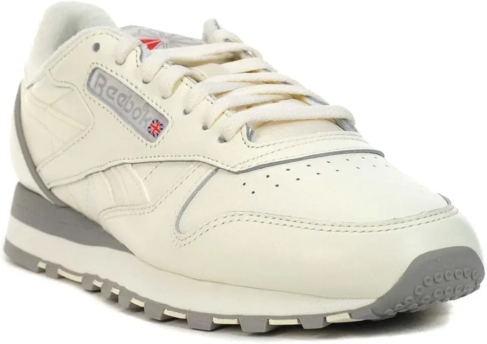 Кроссовки Reebok унисекс для взрослых, классические кожаные, винтажные, 2-Chalk Vector Red