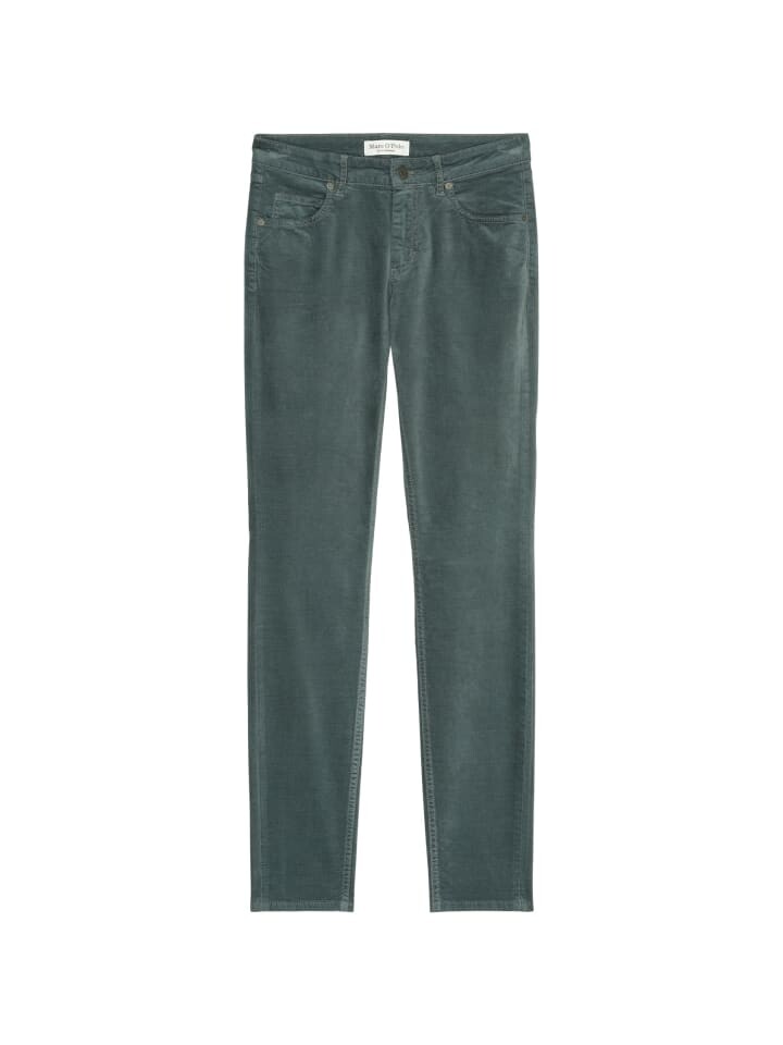 

Тканевые брюки Marc O'Polo Samthose Model Lulea slim, цвет deep emerald