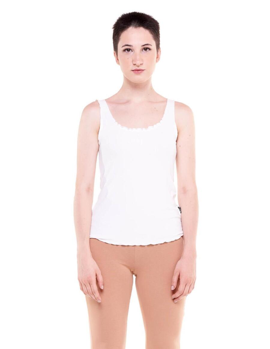 

LEONE 1947 APPAREL Женская майка в земляных тонах