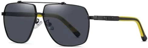 

Солнцезащитные очки для мужчин и женщин 2027 года, квадратная оправа, защита от УФ-излучения UV400, для вождения, рыбалки, плавания и пляжа MTZJH, 6321sand Black