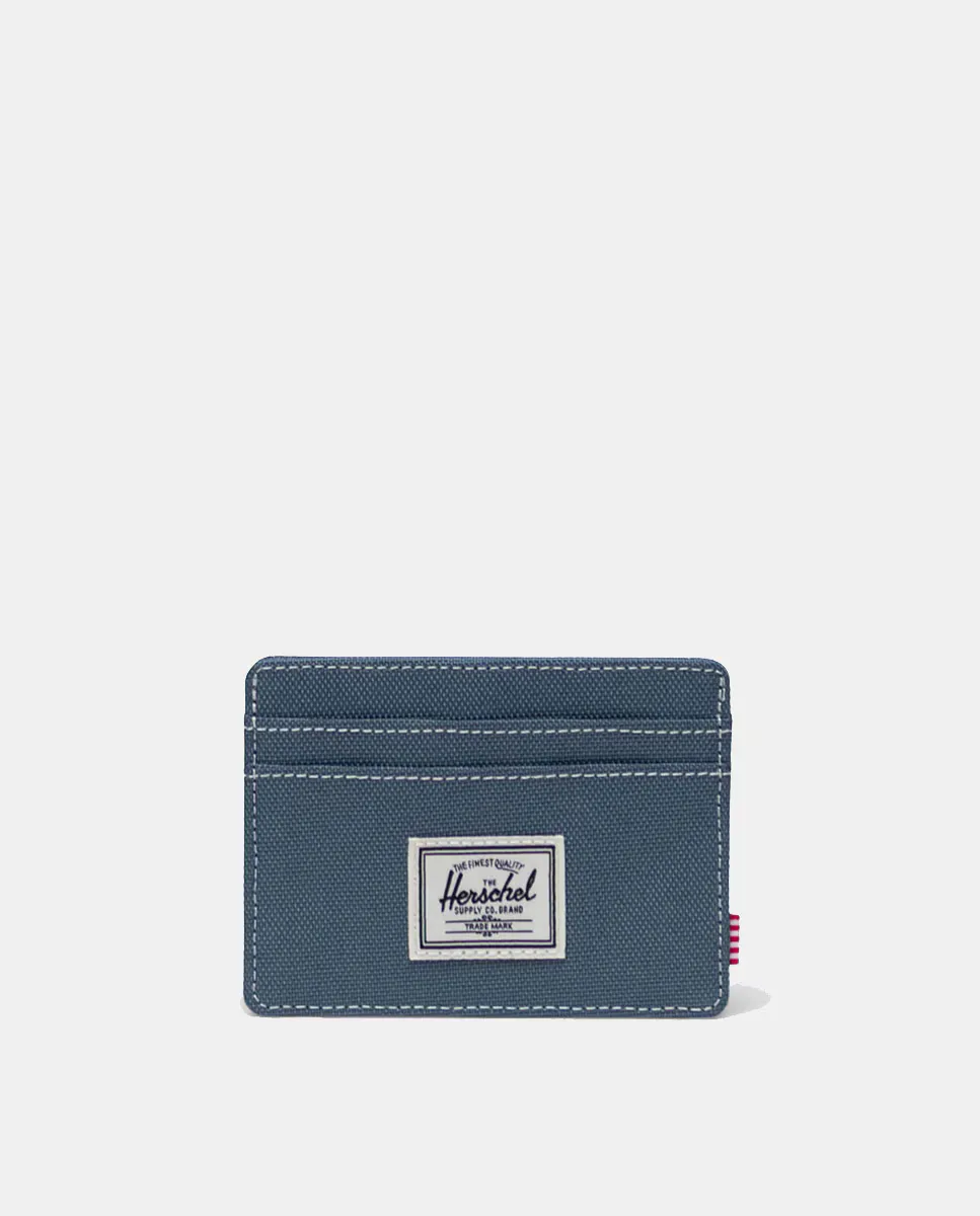 

Визитница Herschel Supply Charlie, синяя, синий
