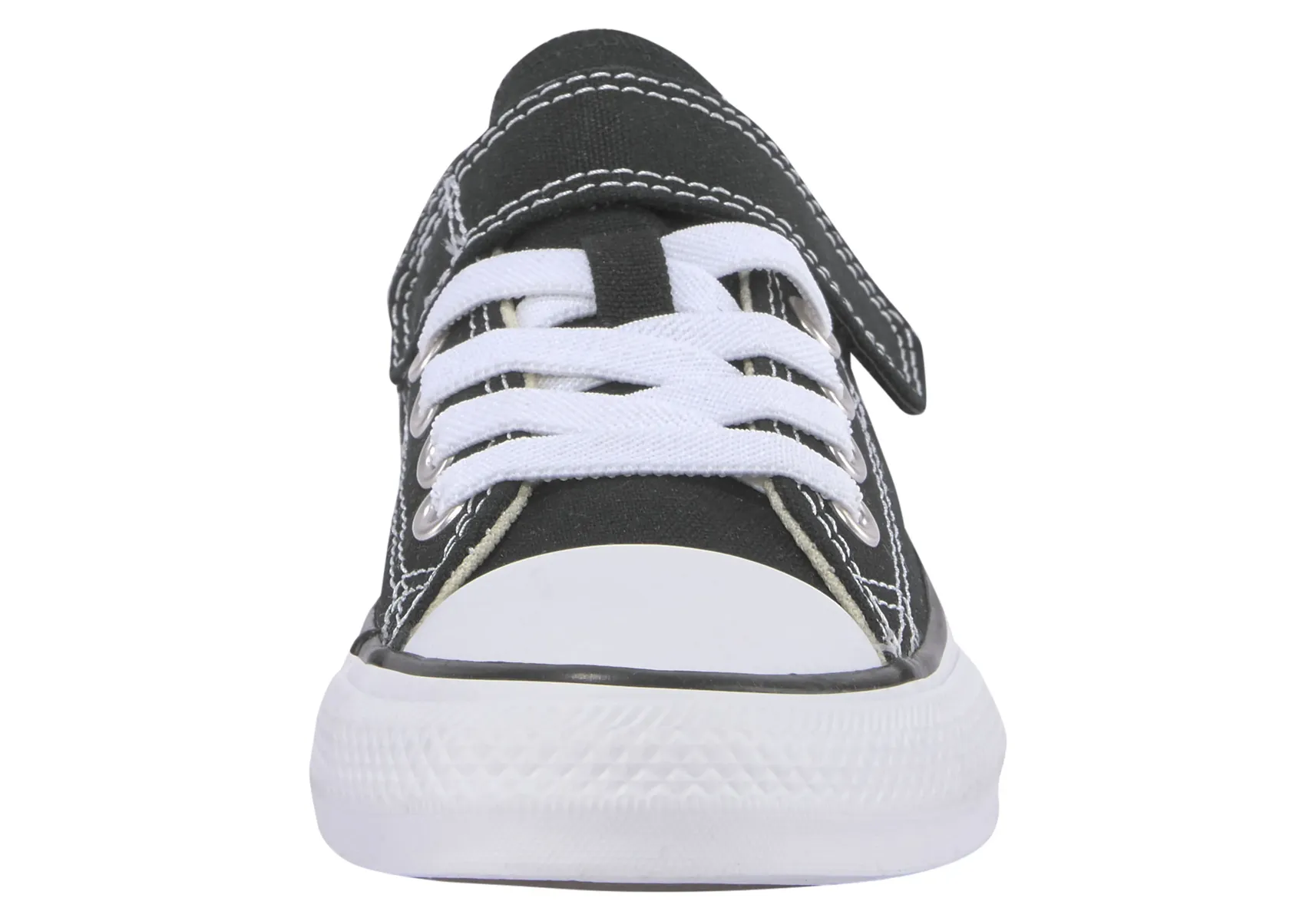 Кроссовки Converse "CHUCK TAYLOR ALL STAR 1V EASY-ON Ox", на застежке-липучке, черный — фото 4