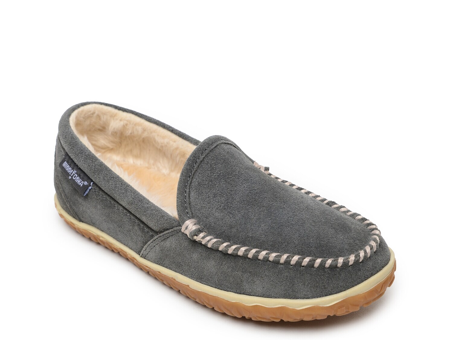 Слипоны Tempe Minnetonka, серый