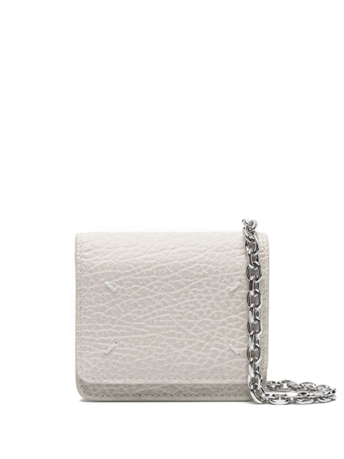 

Maison Margiela кошелек Four Stitches с цепочкой, серый