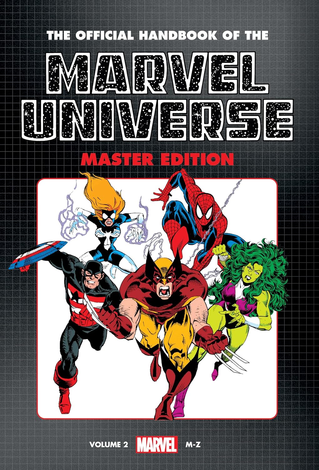 

Official Handbook Of The Marvel Universe: Master Edition Omnibus Vol. 2 Heroes Cover (Marvel Universe)