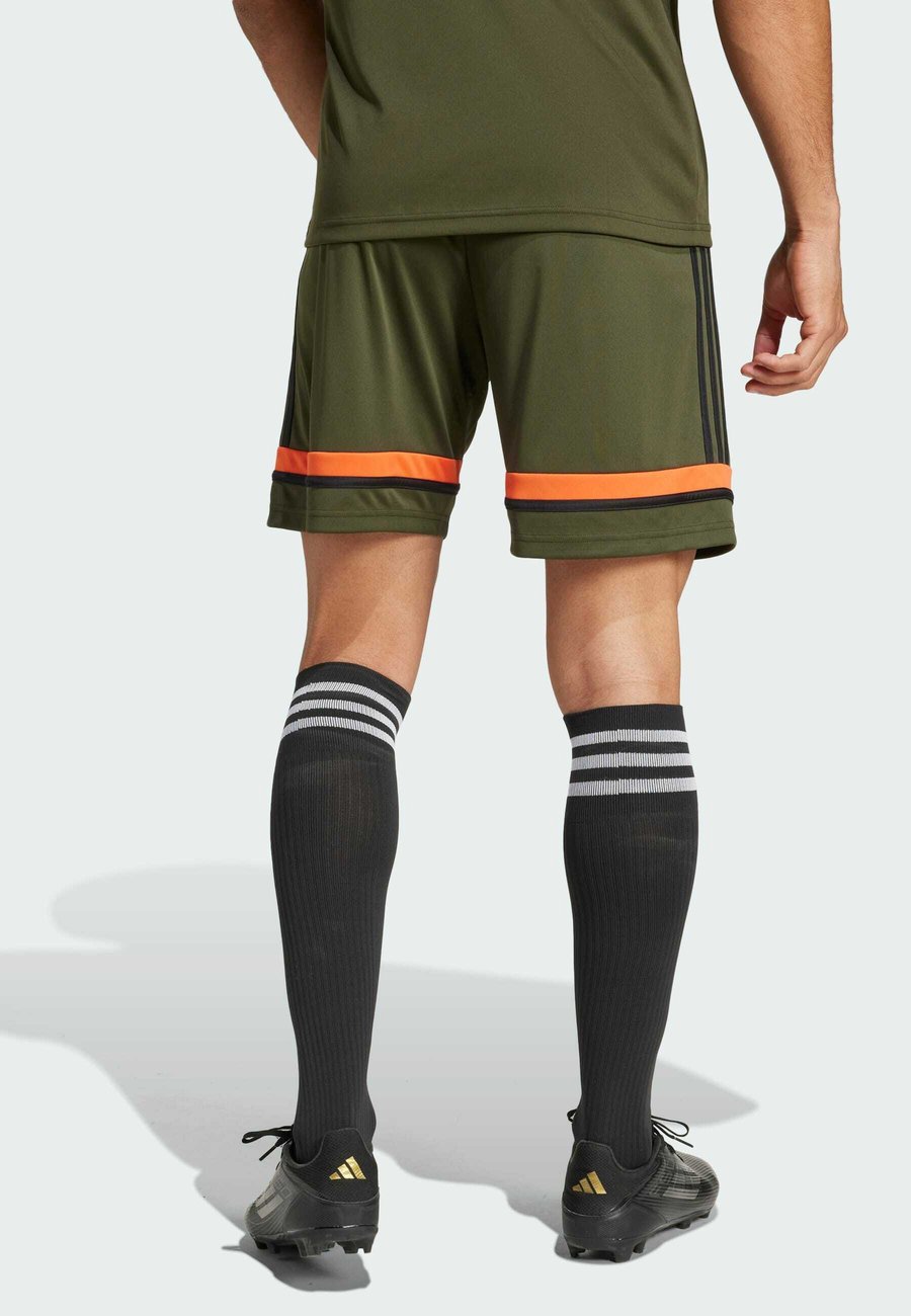Спортивные шорты Adidas Performance ADIDAS PERFORMANCE, Night Cargo Black Semi Impact Orange/Evergreen — фото 2