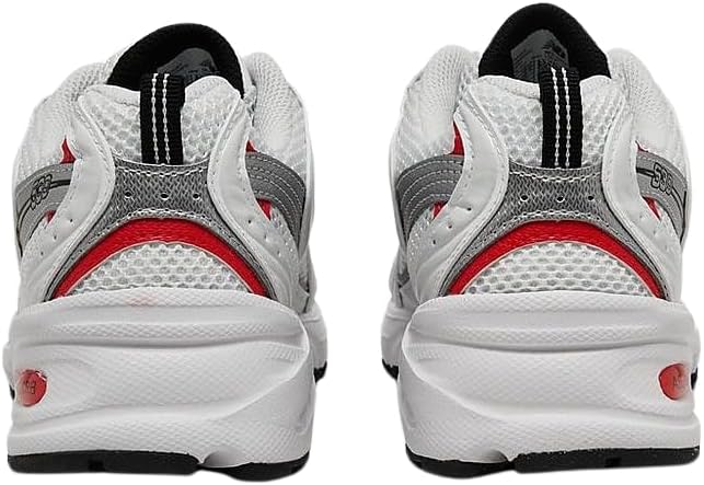 Кроссовки New Balance мужские/женские Оксфорды, Red/White — фото 3