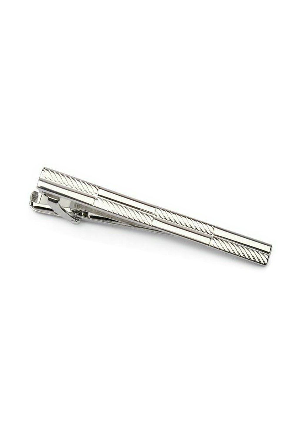 

Галстук AIDEN TIE CLIP John Henric, серебристый