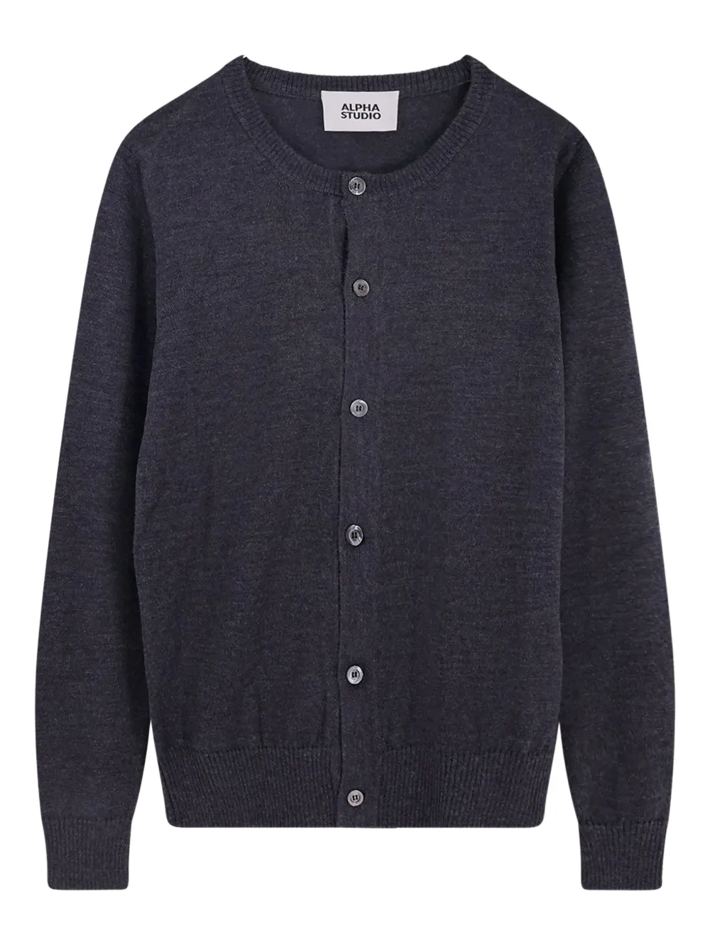 

Кардиган на пуговицах Alpha Studio Alpha Industries, серый