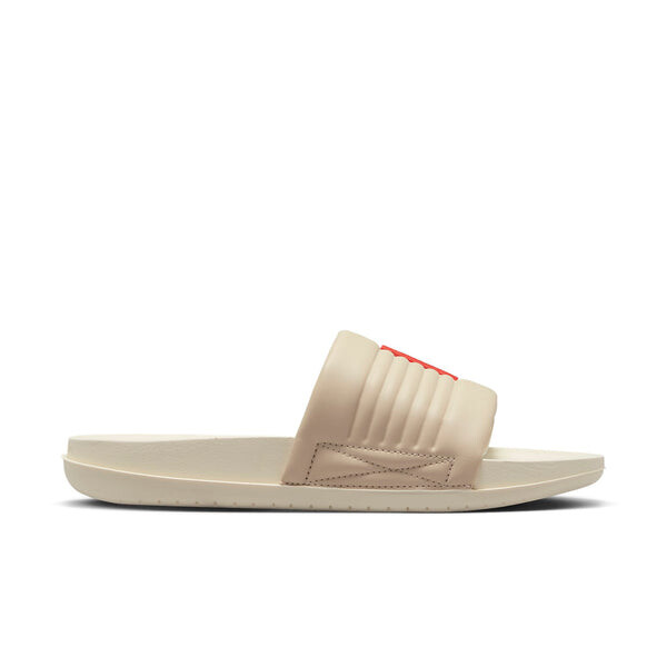 Тапочки offcourt adjust slide 'sanddrift picante red' Nike, бежевый — фото 2