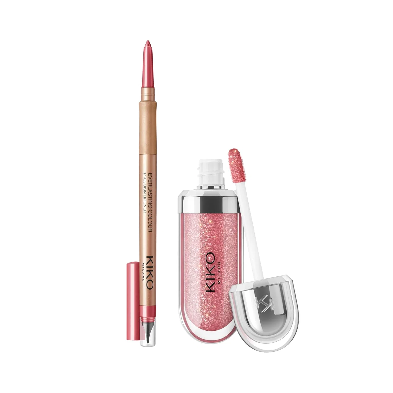 Набор для губ KIKO Milano Lip Combo Set 01: блеск и карандаш Kiko Milano — фото 2
