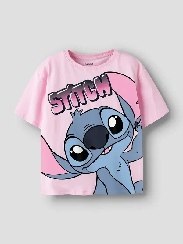 Футболка Morissina stitch top print t-shirt Name It, пируэт — фото 2