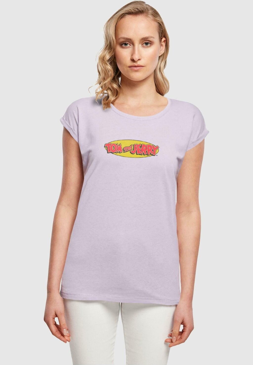 

Футболка с принтом TOM AND JERRY INLINE LOGO ABSOLUTE CULT, фиолетовый